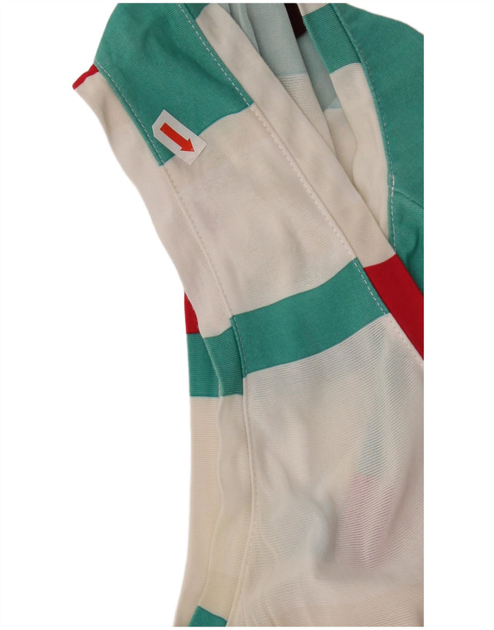 Женское базовое платье без рукавов Byblos, Великобритания, 10 маленьких разноцветных полосок