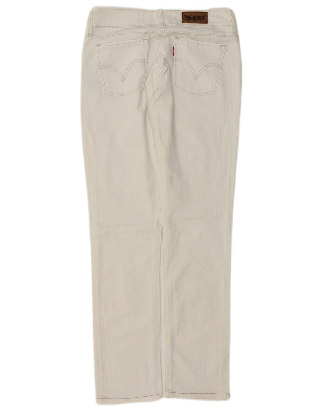 Женские узкие джинсы Levi's 571 W28 L30, белый хлопок