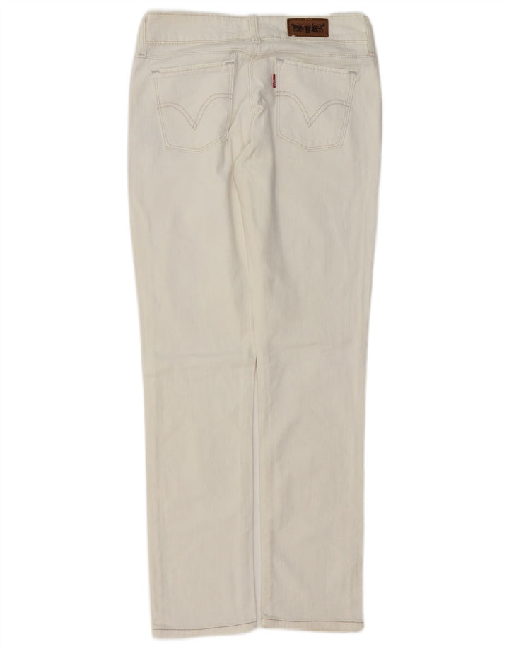 Женские узкие джинсы Levi's 571 W28 L30, белый хлопок
