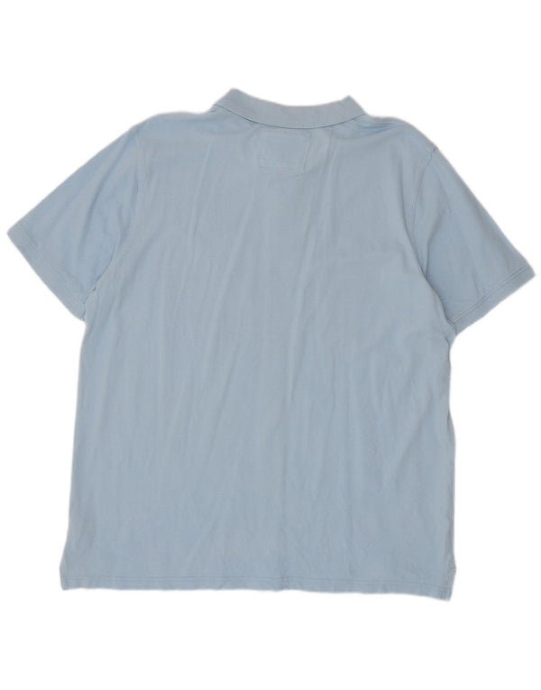 Мужская рубашка-поло Crew Clothing 2XL, синяя, хлопок