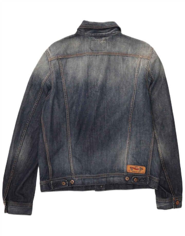 Мужская джинсовая куртка Diesel UK 42 XL, синяя, хлопок