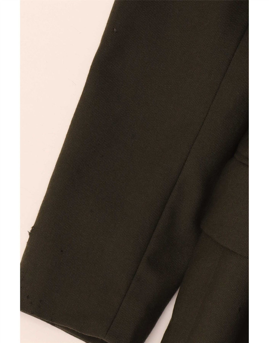 Женский открытый пиджак Massimo Dutti EU 38, маленький цвет хаки, шерсть