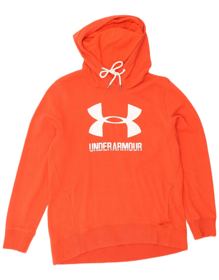 Мужской джемпер с капюшоном Under Armour, большой оранжевый