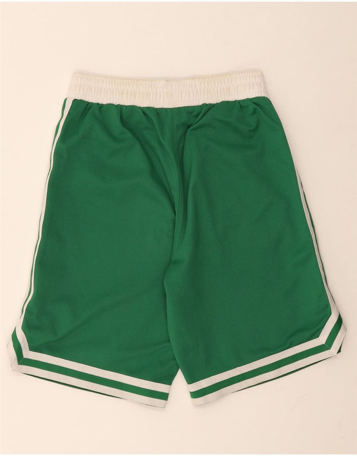 Мужские спортивные шорты Adidas Boston Celtics, маленькие зеленые полиэстер с цветными блоками