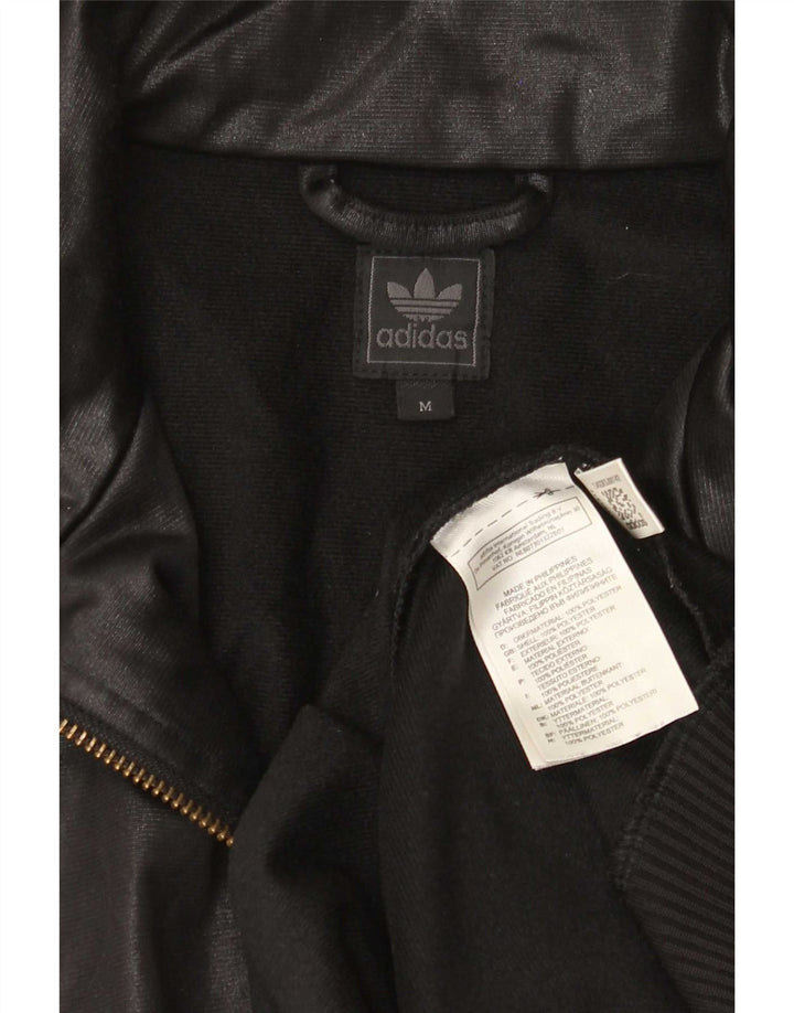 Adidas Mens Чили 62 Спортивный костюм Верхняя куртка Средний черный полиэстер