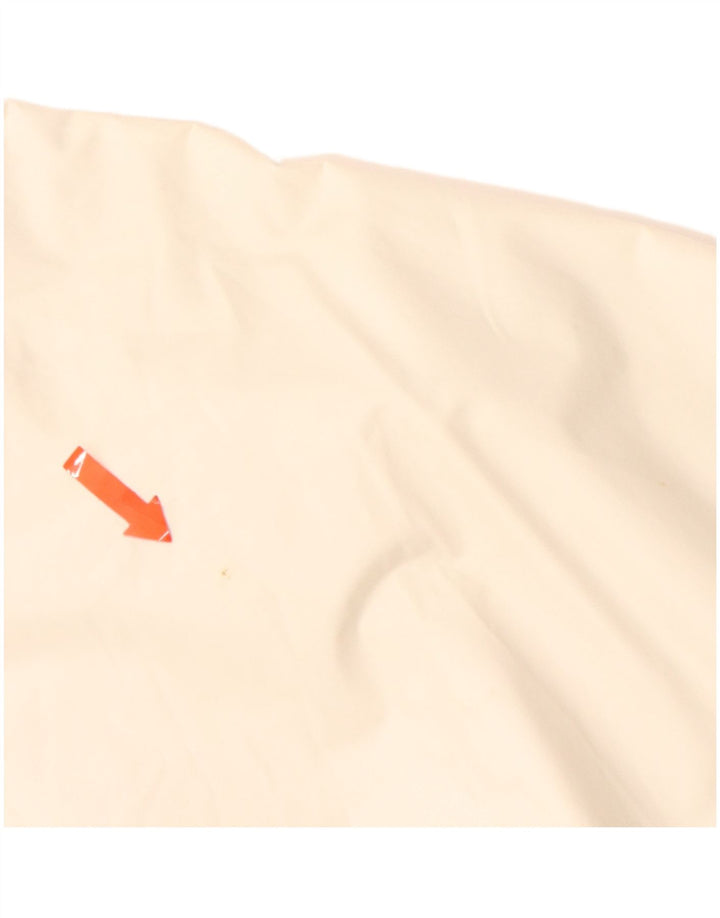 Мужская дождевик с капюшоном K-WAY 2000 UK 44 2XL, белый полиамид с цветными блоками