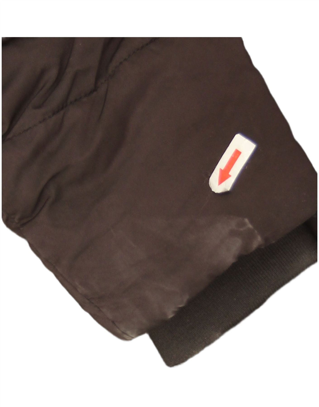 Женская укороченная стеганая куртка оверсайз Tommy Hilfiger UK 6 XS серая из полиамида