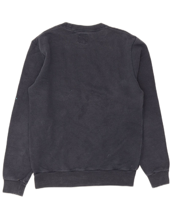 Мужской свитшот с рисунком Jack Wills XS, темно-синий, хлопок