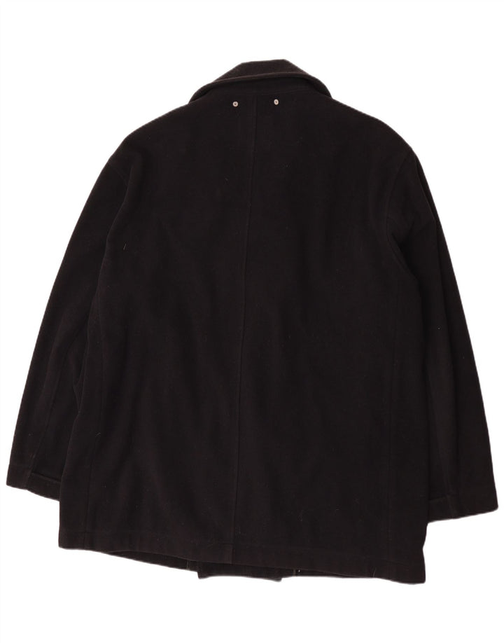 Мужское бушлат Trussardi IT 54 2XL Черный Шерсть