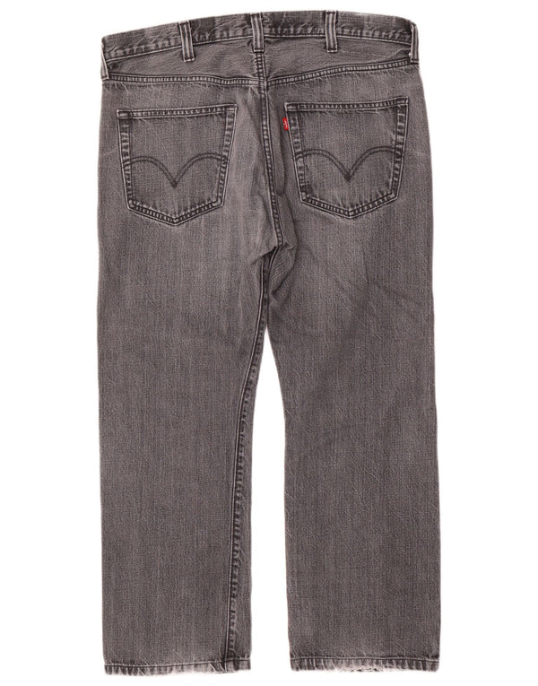 Мужские прямые джинсы Levi's W38 L28 Серые