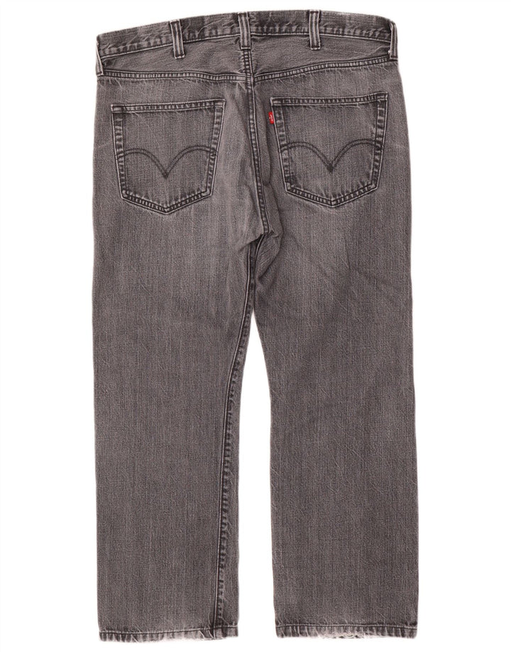 Мужские прямые джинсы Levi's W38 L28 Серые