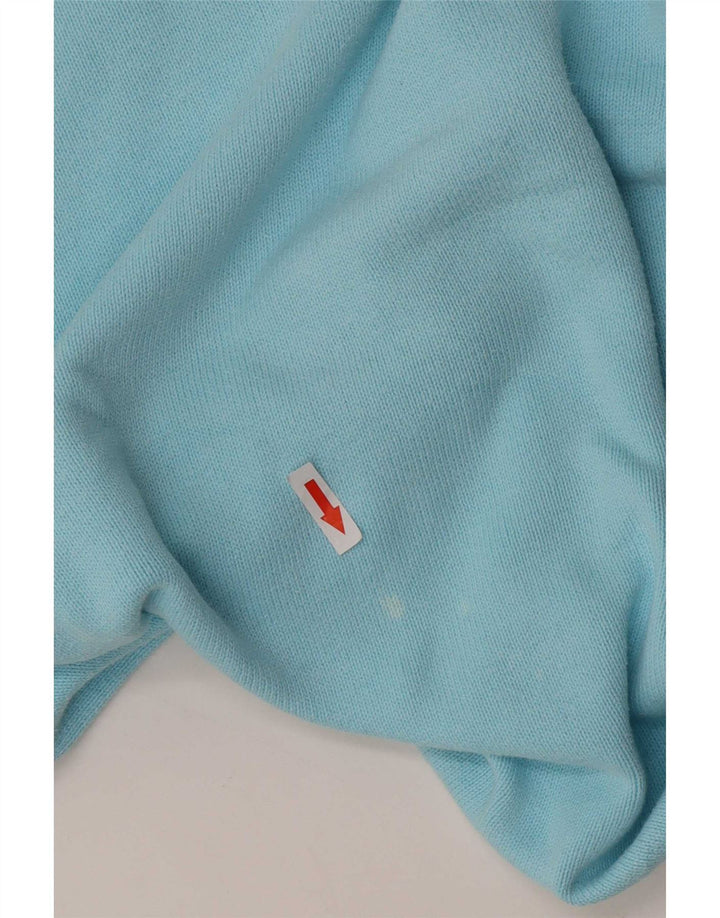 Мужской джемпер с v-образным вырезом Marks & Spencer Blue Harbour, маленький бирюзовый