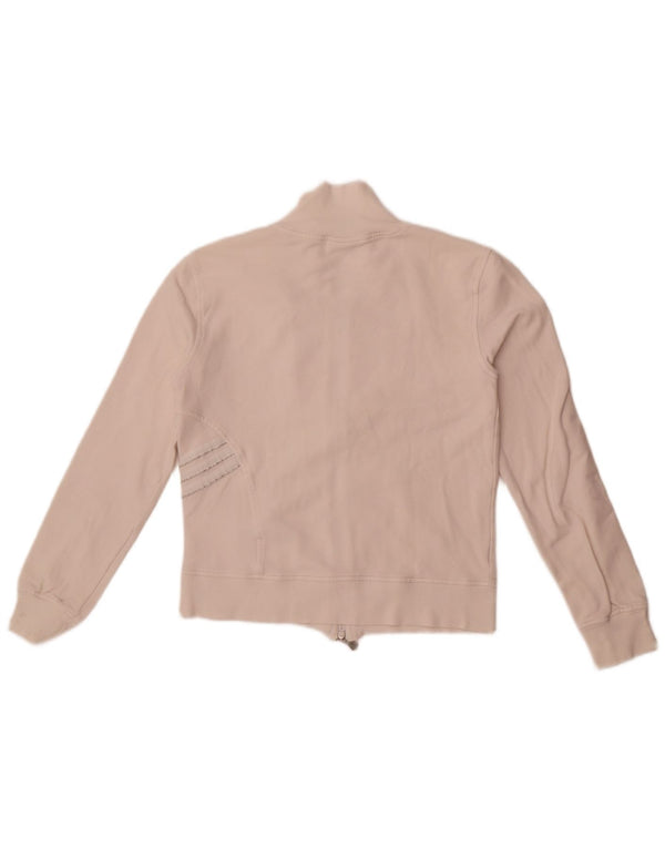 Женский укороченный спортивный костюм Adidas UK 10, маленький белый хлопок