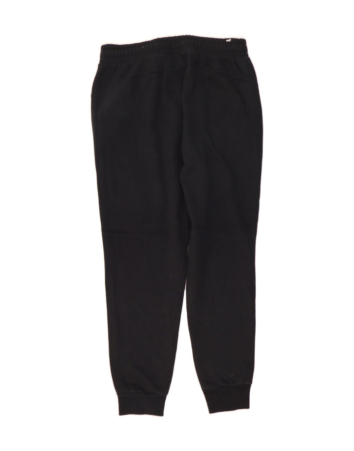 PUMA Mens Tracksuit Trousers Joggers Large  Black Cotton Vintage Puma and Second-Hand Puma from Messina Hembry 