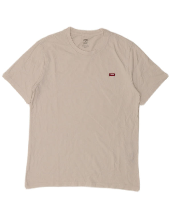 LEVI'S Mens Standard T-Shirt Top Small White Cotton