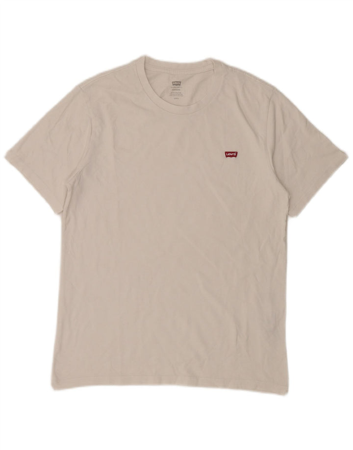 Мужская футболка LEVI'S Standard, маленький размер, белый хлопок