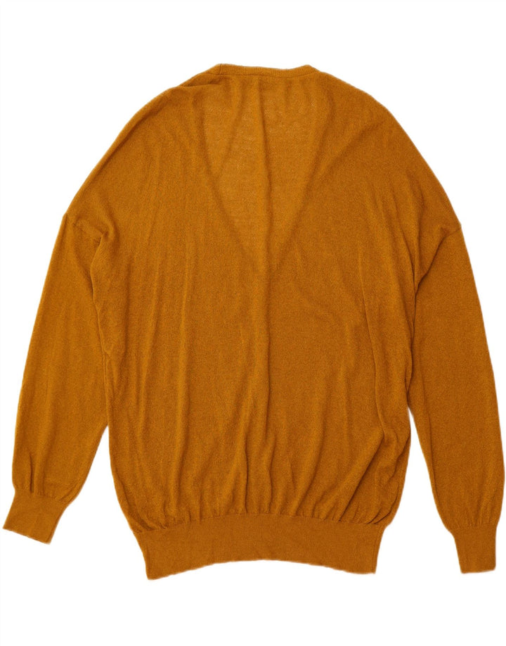 Женский свободный кардиган ZARA UK 10, маленький коричневый цвет