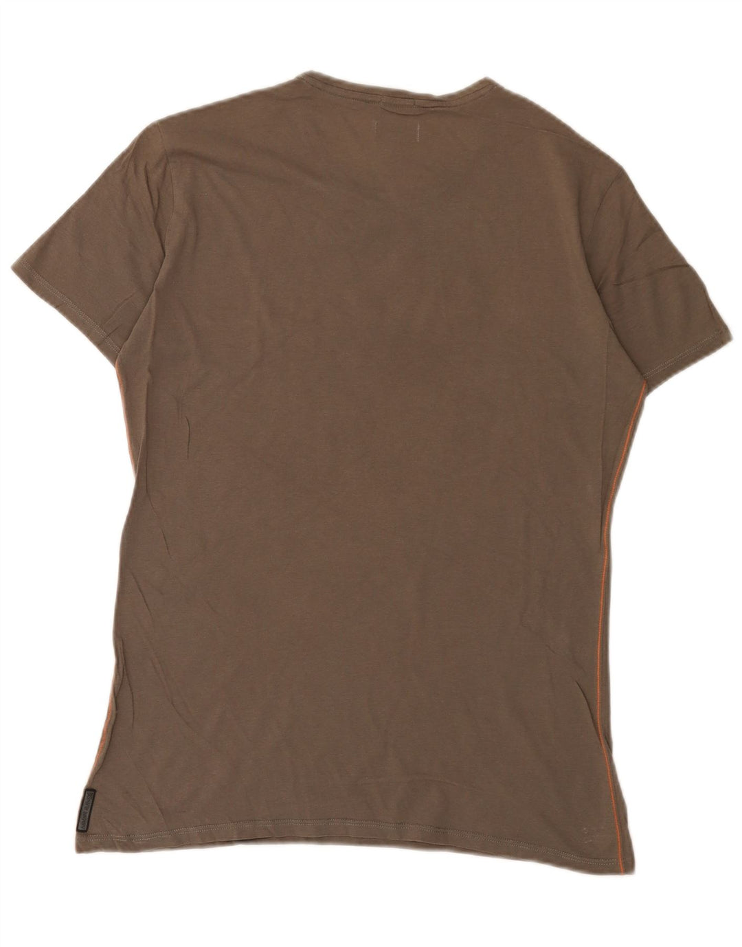 Armani Jeans Мужская футболка с рисунком Extra Slim Top 2XL Серая