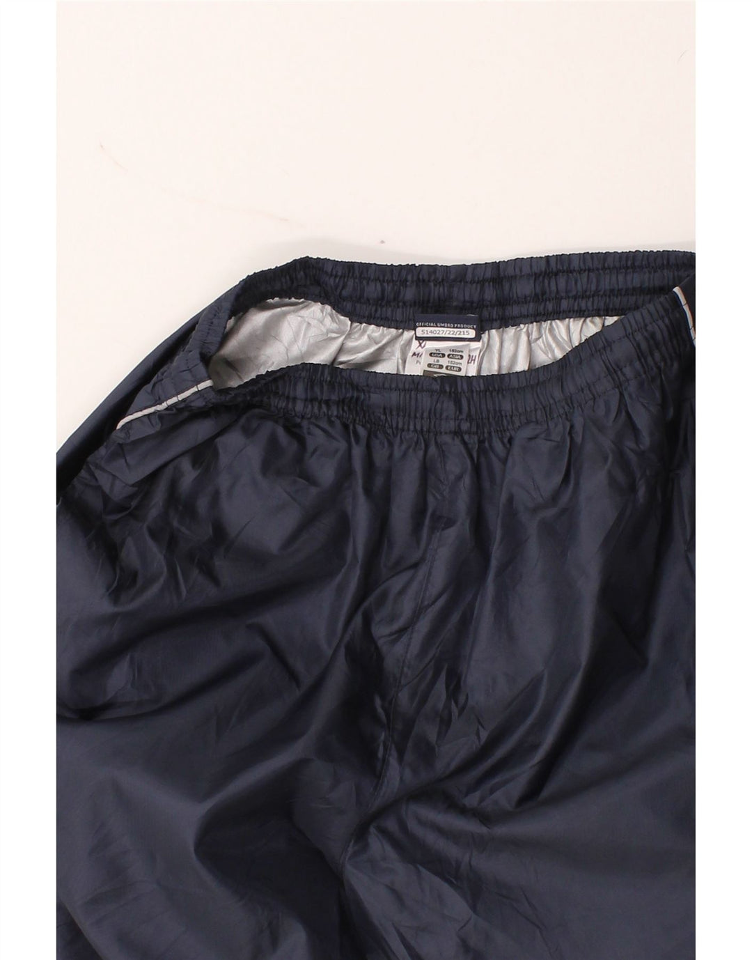 UMBRO Girls Tracksuit Trousers 11-12 Years Large  Navy Blue Polyester Vintage Umbro and Second-Hand Umbro from Messina Hembry 