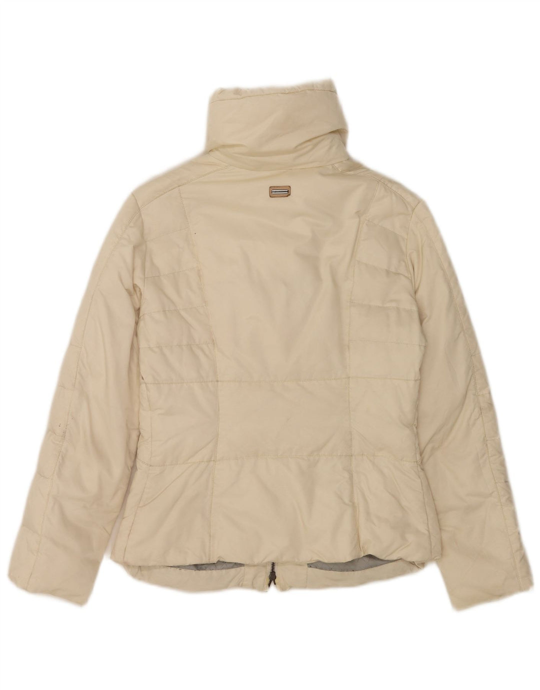 Женская стеганая куртка Trussardi IT 46, большой цвет, белый хлопок