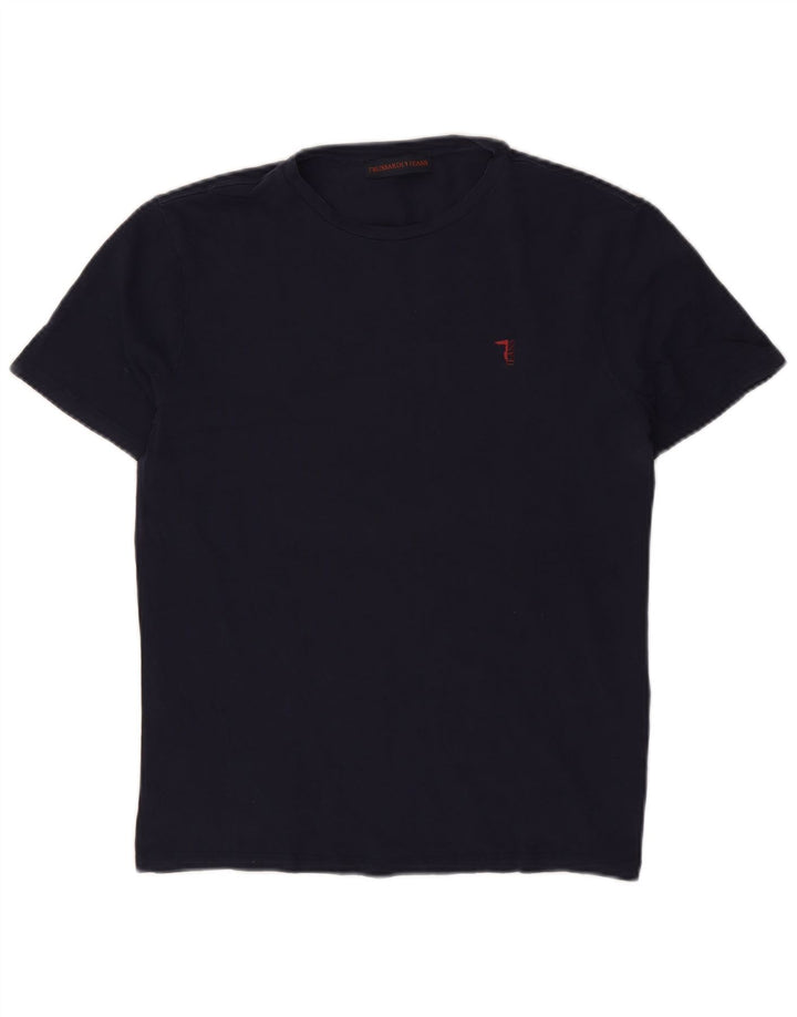 Мужская футболка Trussardi Jeans Top Small Navy Blue