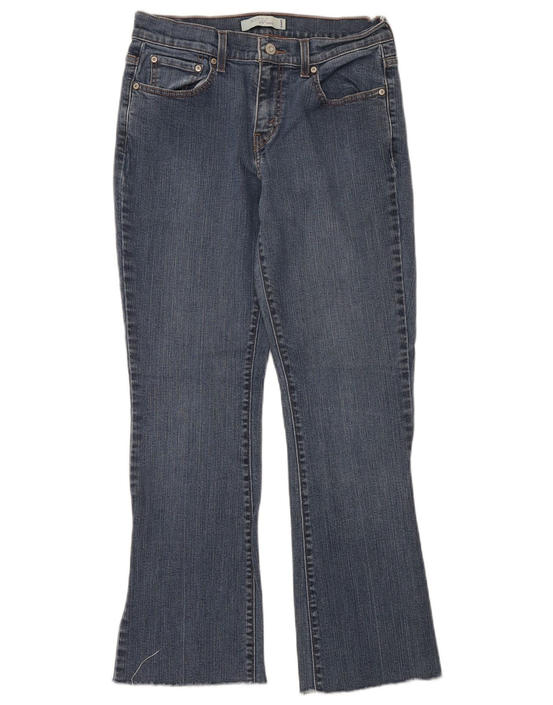 Женские джинсы Levi's 515 Bootcut США 8, средние W28 L30, синие, хлопок