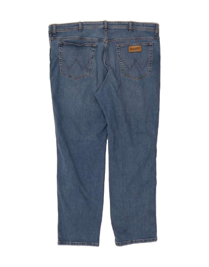 Женские прямые джинсы WRANGLER Texas W44 L32, синие, хлопок