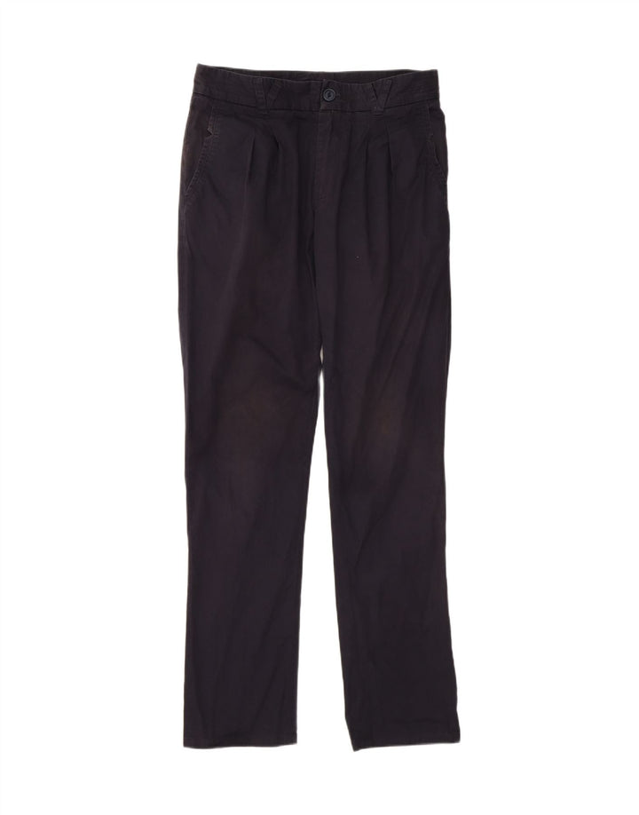 DOLCE & GABBANA Womens Chino Trousers IT 44 Medium W30 L33 Navy Blue Vintage Dolce & Gabbana and Second-Hand Dolce & Gabbana from Messina Hembry 