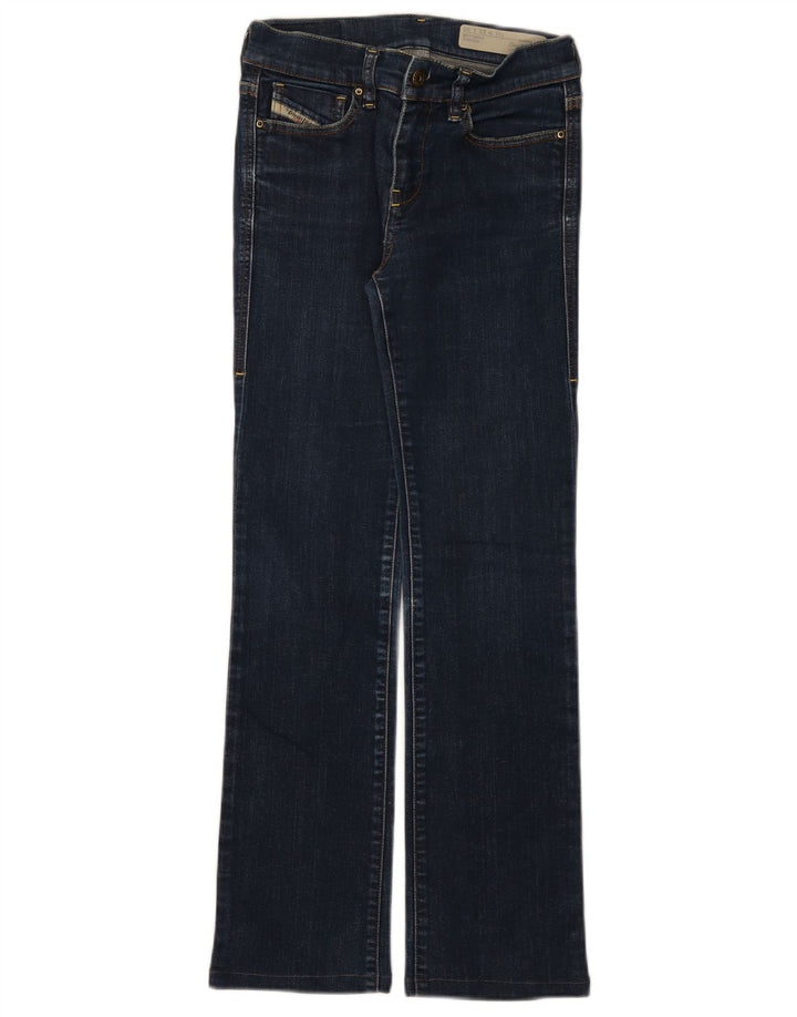 Женские джинсы Bootzee-St Regular Slim Bootcut W23 L27 темно-синие