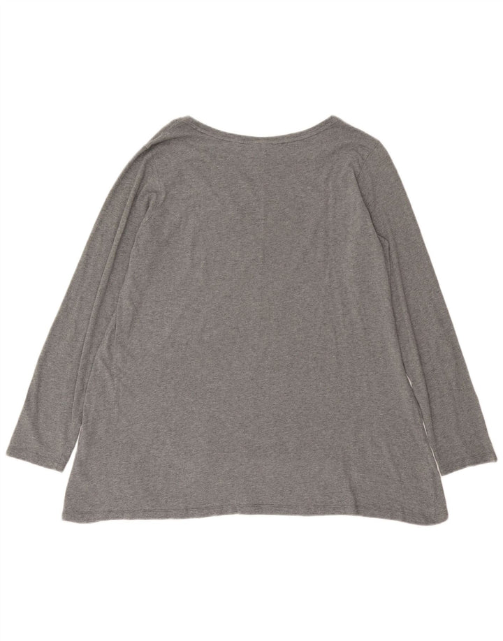 Женская туника с длинным рукавом Champion, Великобритания 20, 2XL, серая
