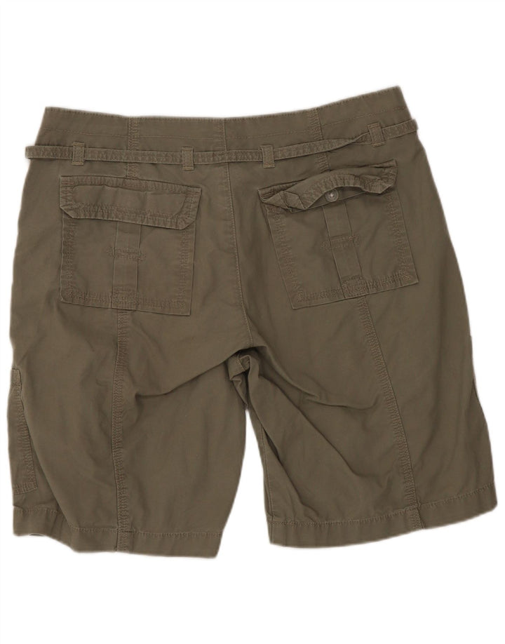 Женские шорты карго Lee US 8 Medium W30, зеленый хлопок