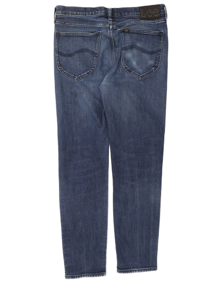 LEE Mens Austin Tapered Jeans W32 L32 Blue Cotton