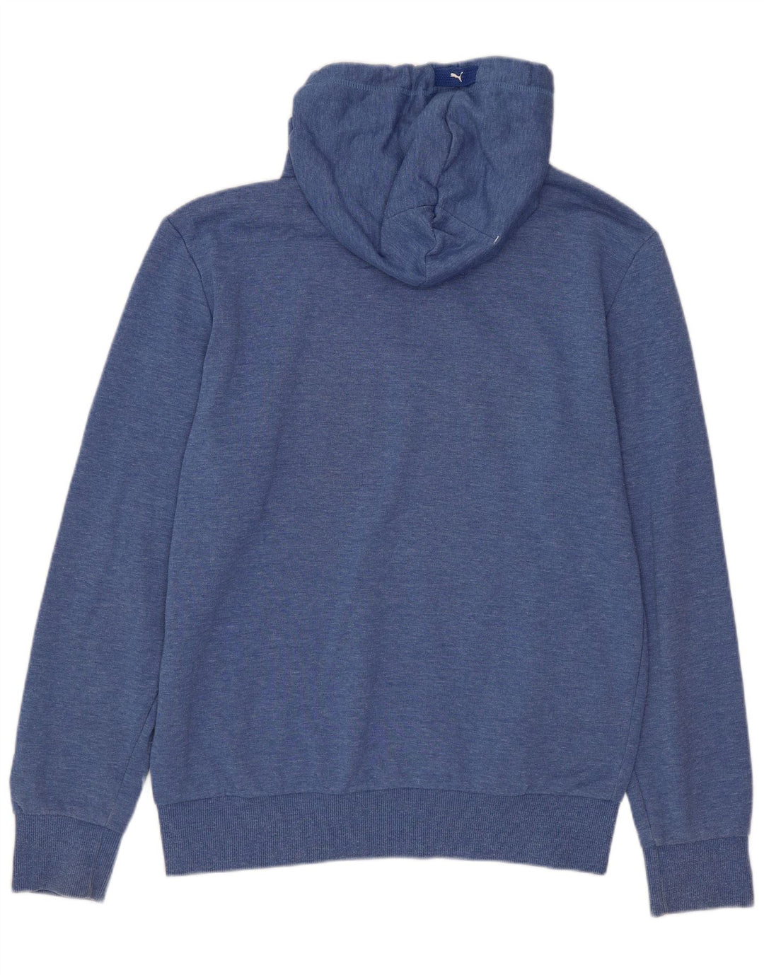 Мужской джемпер с капюшоном Puma, маленький синий, полиэстер