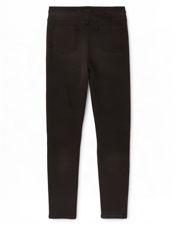 Женские джинсы джеггинсы Marks & Spencer UK 14, средние W30 L29, черные, хлопковые
