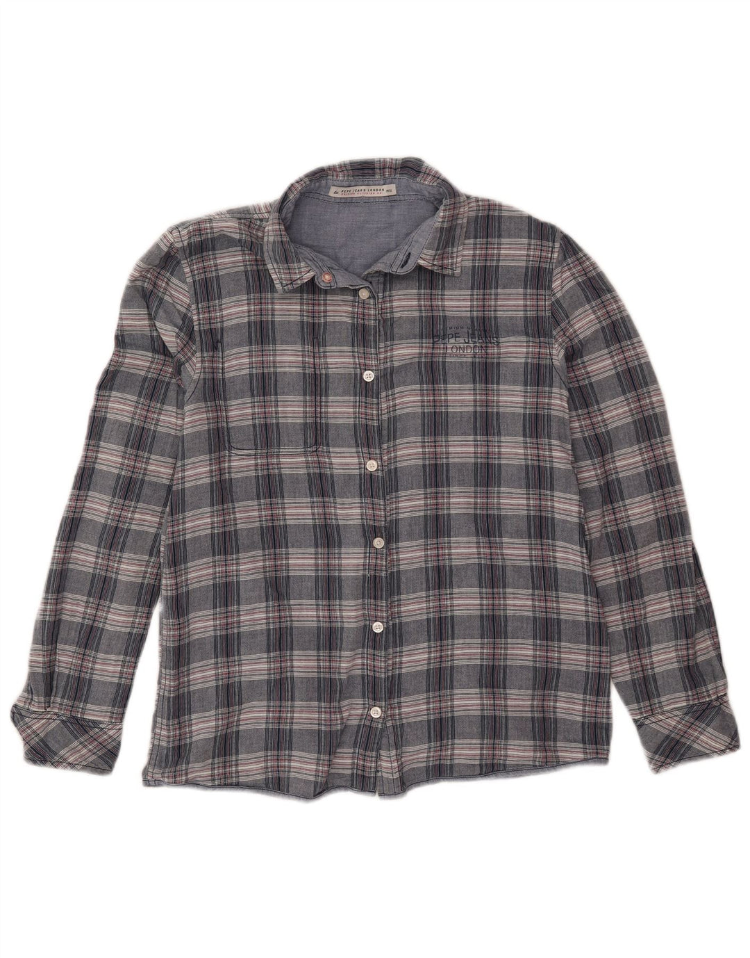 Рубашка женская PEPE Jeans UK 14 средний синий