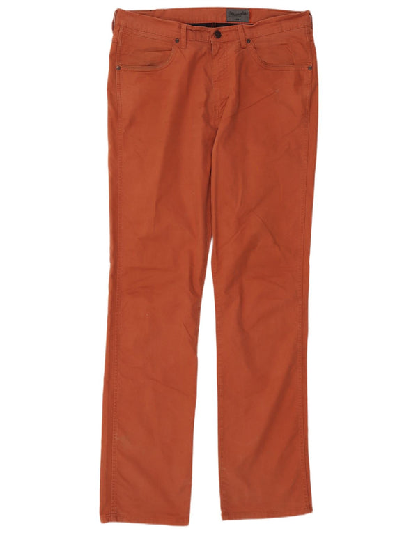 WRANGLER Мужские эластичные прямые повседневные брюки Arizona W36 L36 темно-бордовые