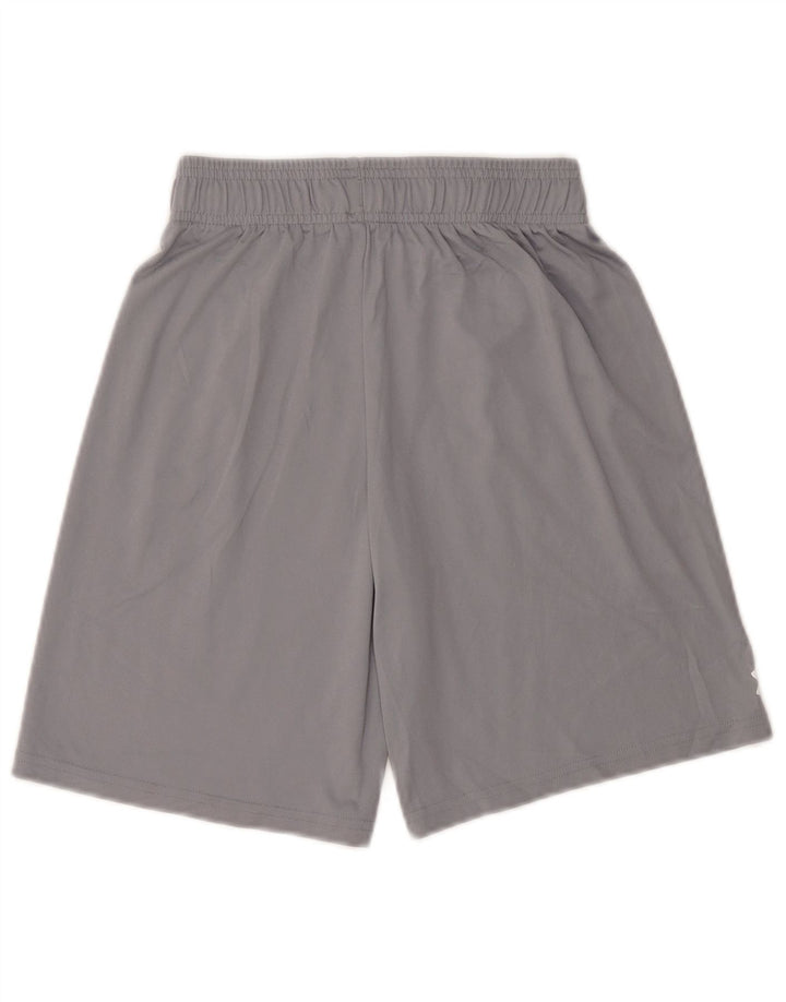 Спортивные шорты с графическим рисунком UNDER ARMOR для мальчиков Penn State, 11–12 лет, большие серые