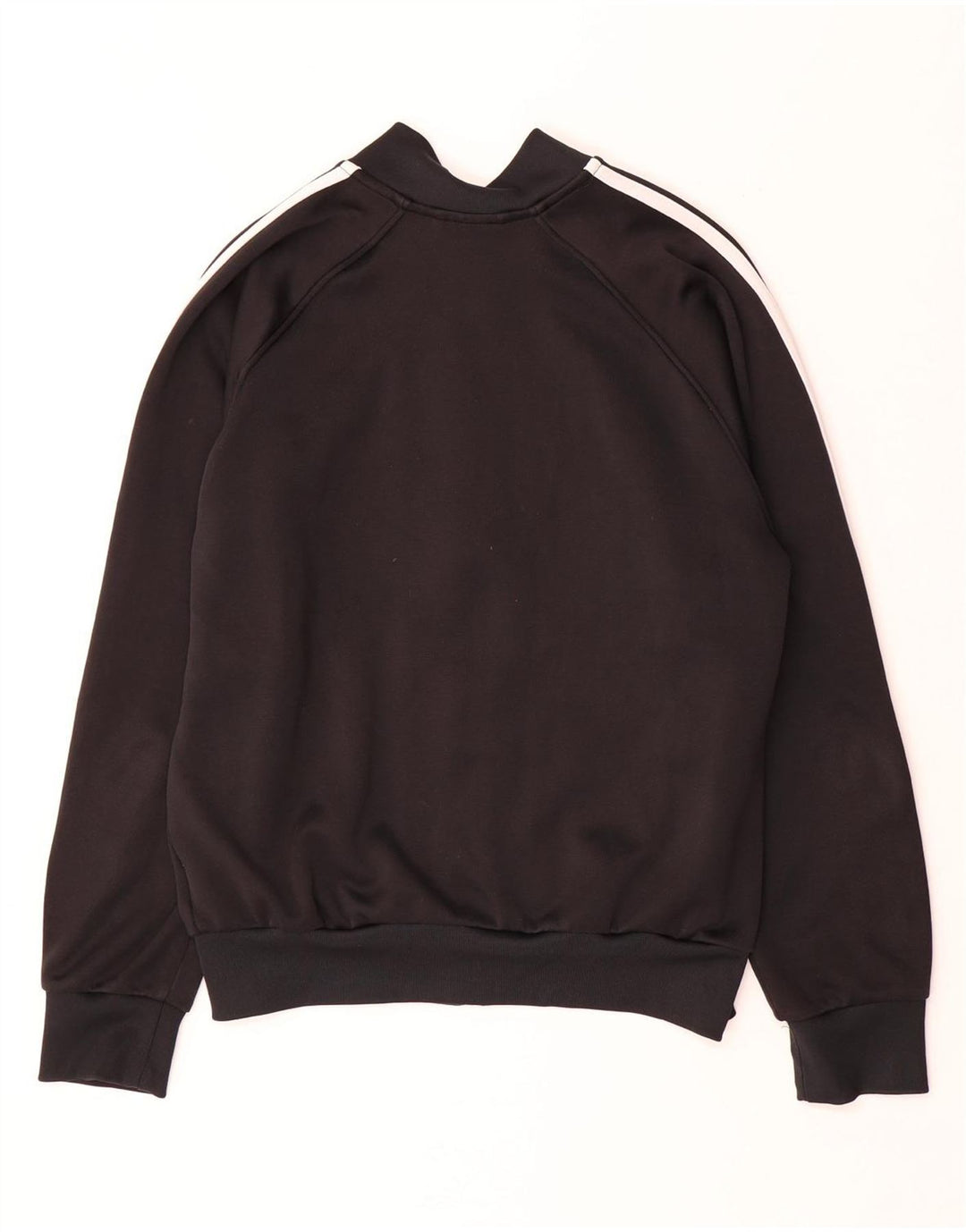 Женский спортивный костюм ADIDAS Верхняя куртка UK 14 Средний черный хлопок