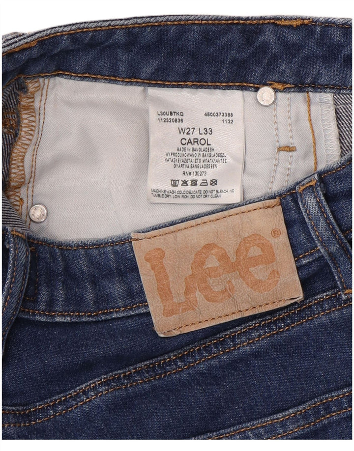 Женские узкие джинсы Lee Carol W27 L29, синий хлопок