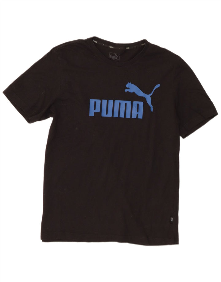 Мужская футболка с рисунком Puma, средний черный