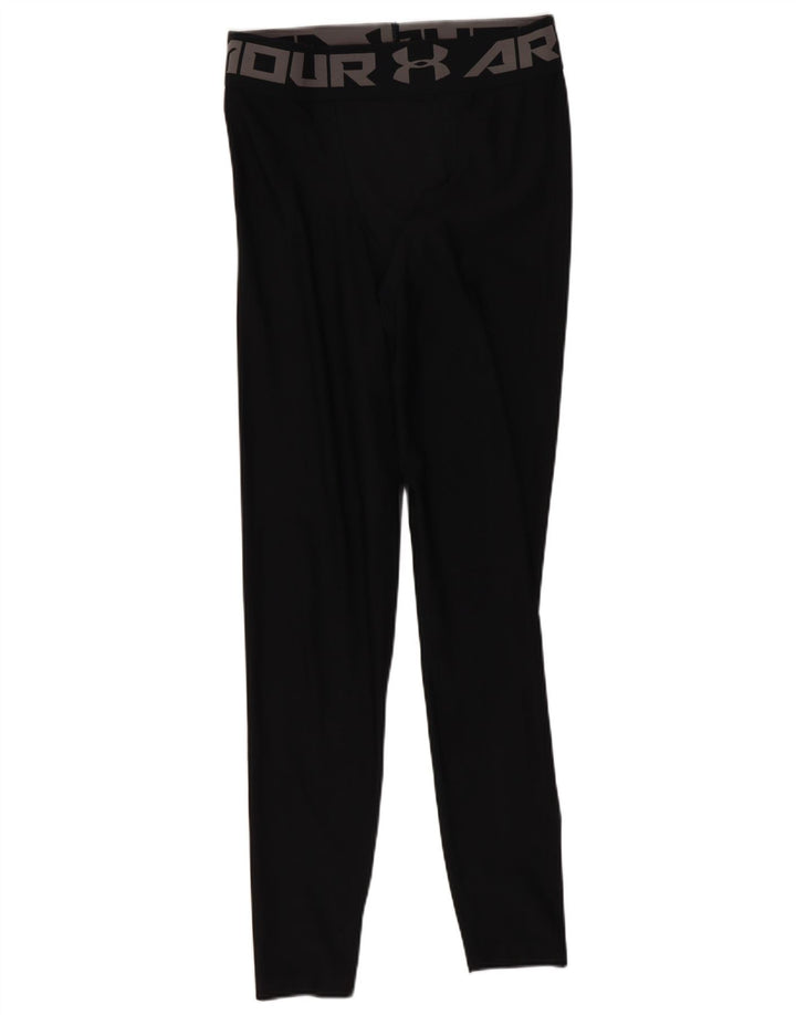 Женские леггинсы с рисунком Under Armour UK 8, маленькие, черные