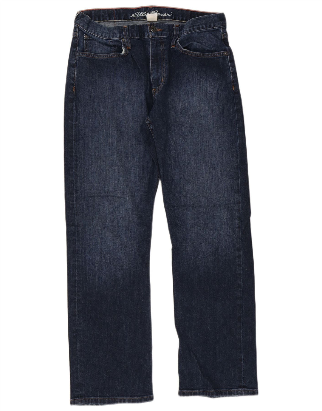 Мужские прямые джинсы Eddie Bauer W32 L30, синие, хлопок
