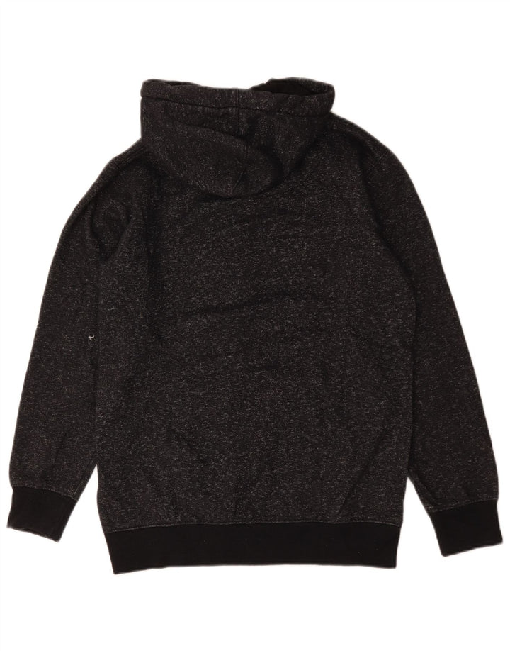 Мужской джемпер с капюшоном Jack & Jones с рисунком, средний, черный, в крапинку
