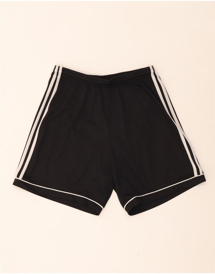 Мужские спортивные шорты Adidas Climalite, большие черные из полиэстера