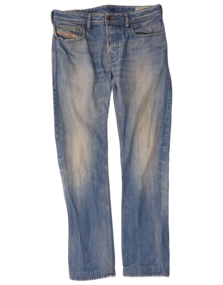 Мужские джинсы Diesel Zatiny Regular Bootcut W30 L30, синие, хлопок