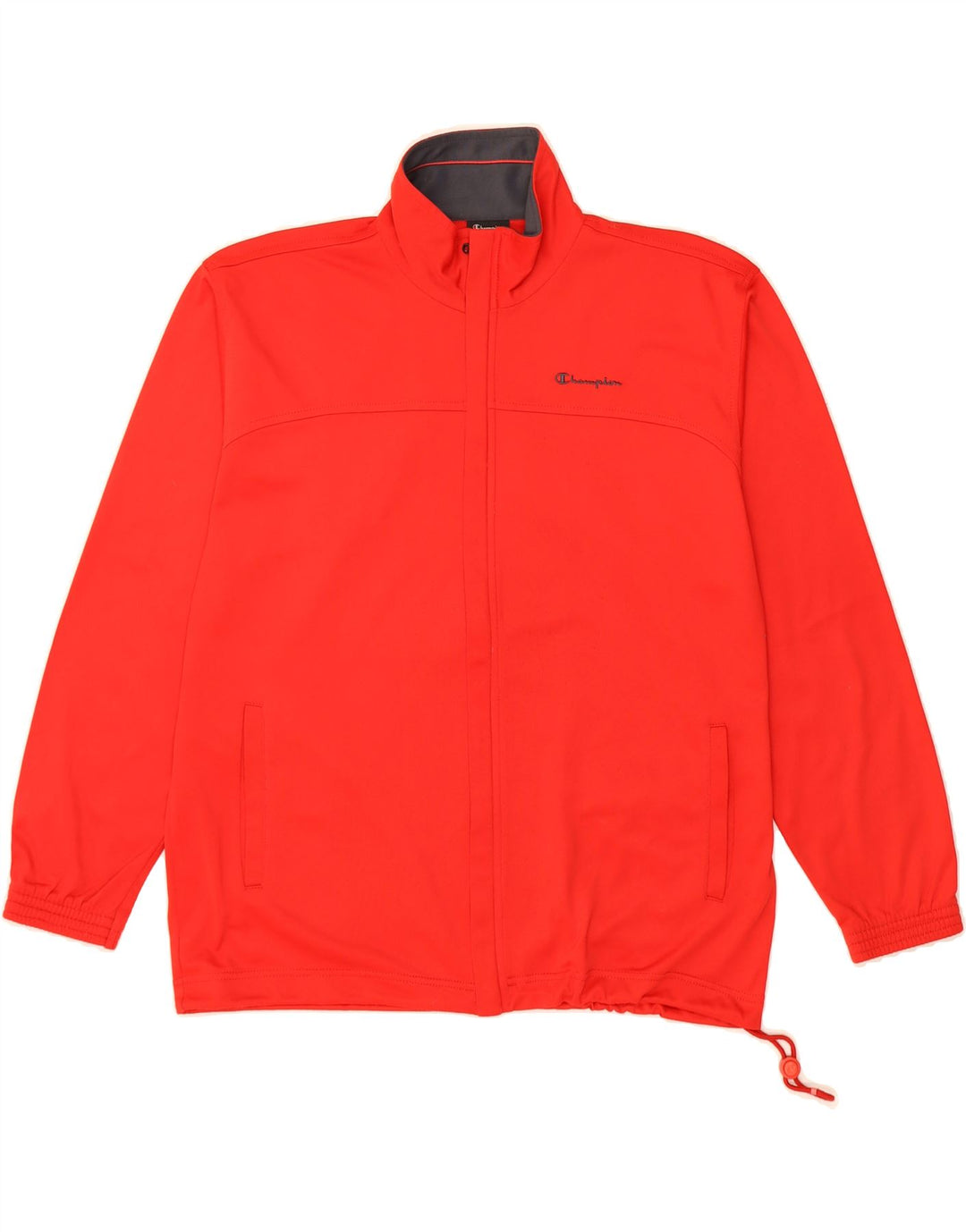 CHAMPION Mens Tracksuit Top Jacket Medium Red Polyester Vintage Champion and Second-Hand Champion from Messina Hembry 