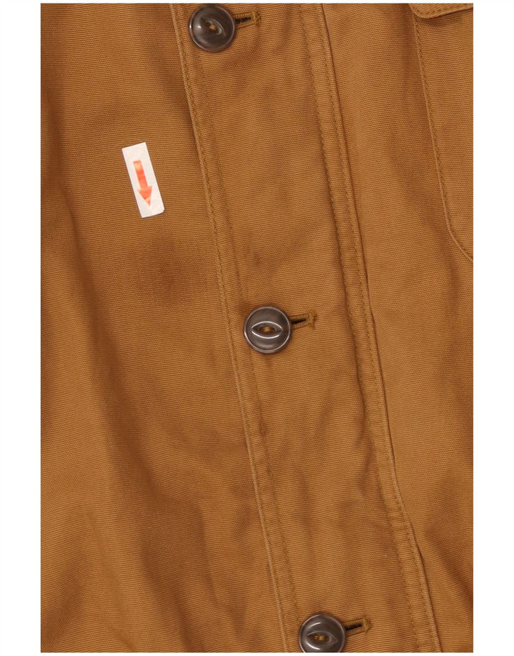 Мужская куртка Orvis UK 44 2XL Коричневый хлопок
