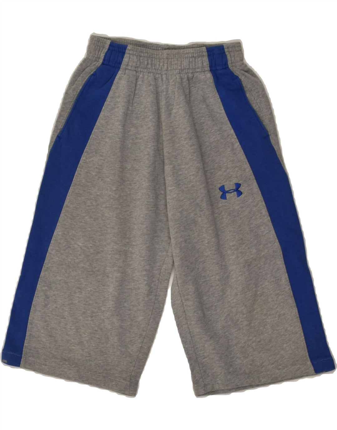 UNDER ARMOUR Boys Sport Shorts 11-12 Years Medium  Grey Cotton | Vintage Under Armour | Thrift | Second-Hand Under Armour | Used Clothing | Messina Hembry 
