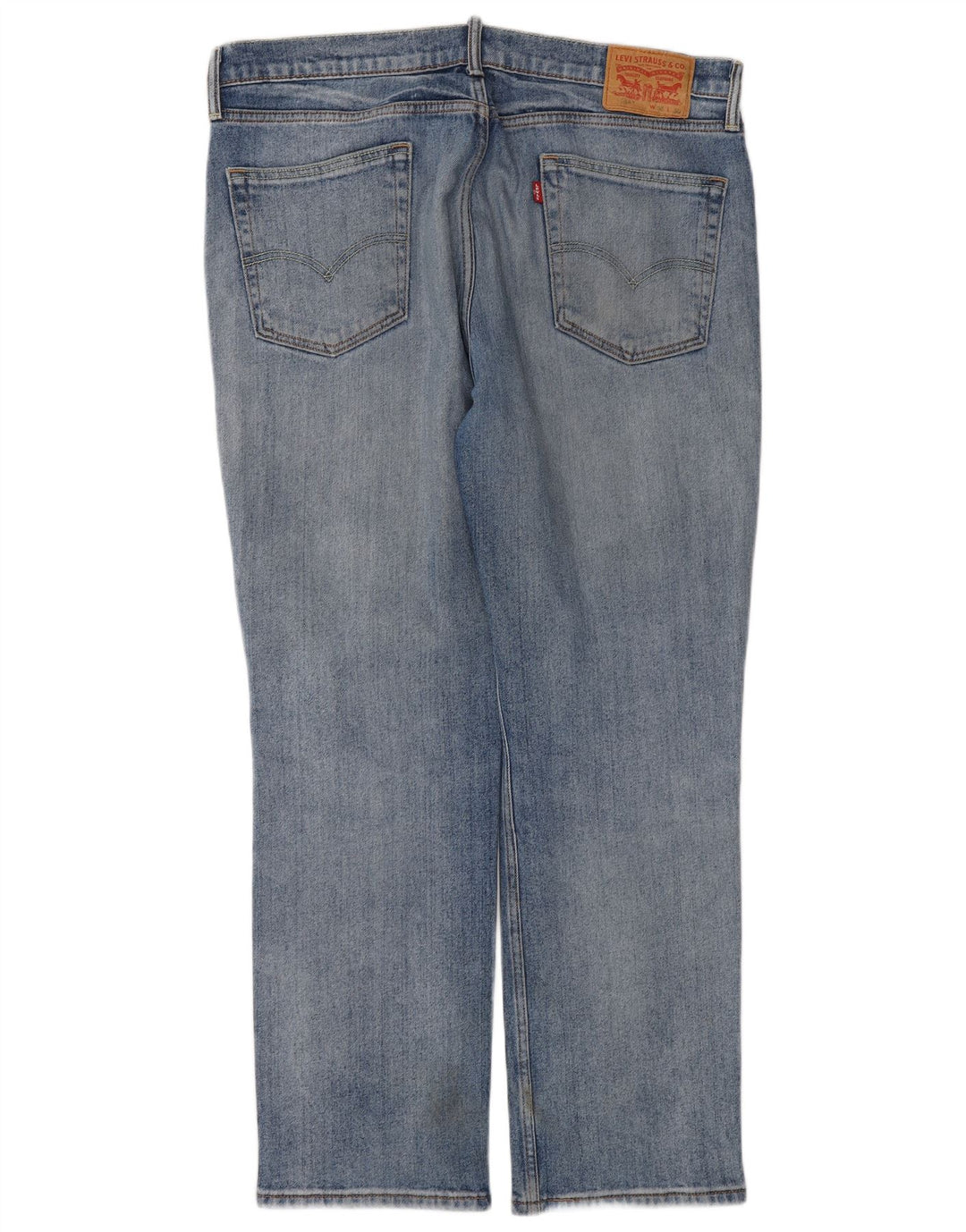 Мужские прямые джинсы Levi's 514 W36 L30 синие, хлопок