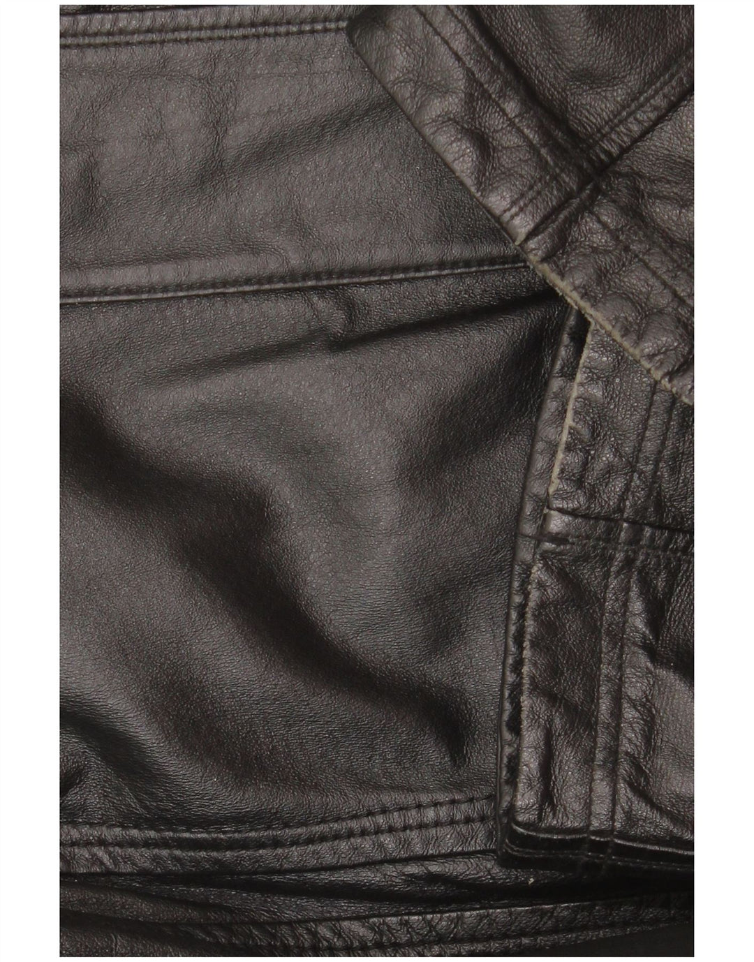 Мужская кожаная куртка Canda IT 52 XL черная кожа